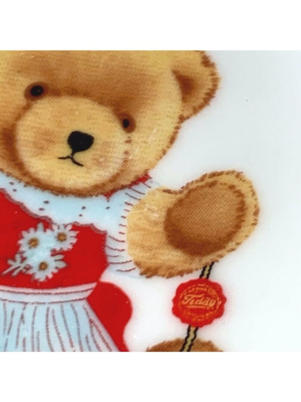 Reutter Porzellan Germany Teddy Bear Mini Dish Plate Set of 3 Trinket Tray - Picture 7 of 8